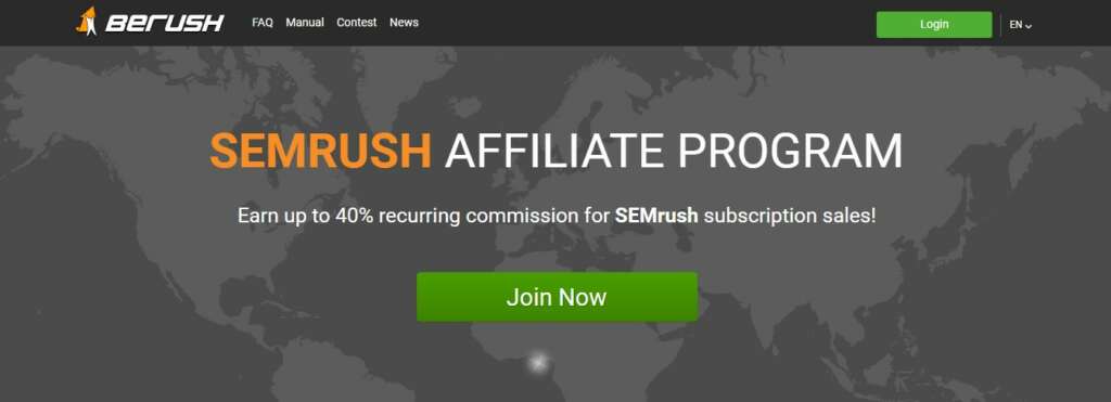 Berush - Top recurring affiliate Network