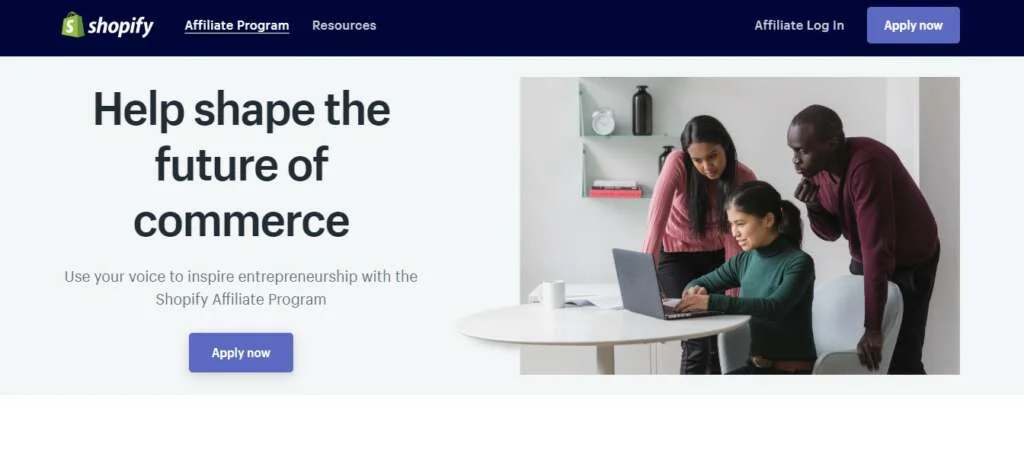 Shopify affiliate program