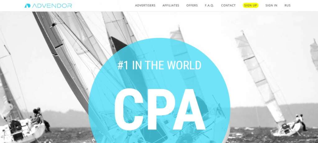 Advendor - Best CPA Network for Beginners