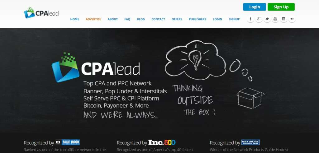 CPALead - Leading Affiliate Network