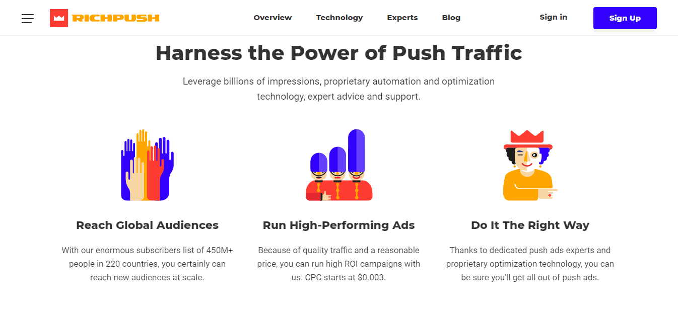 RichPush For Advertisers