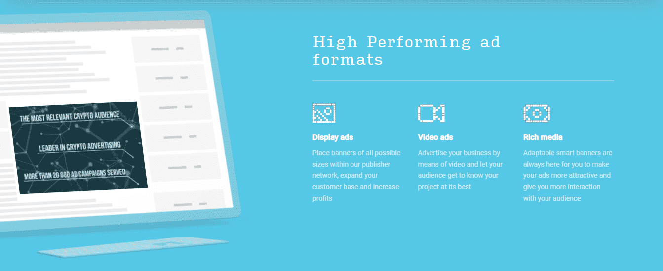 Bitmedia Ad formats