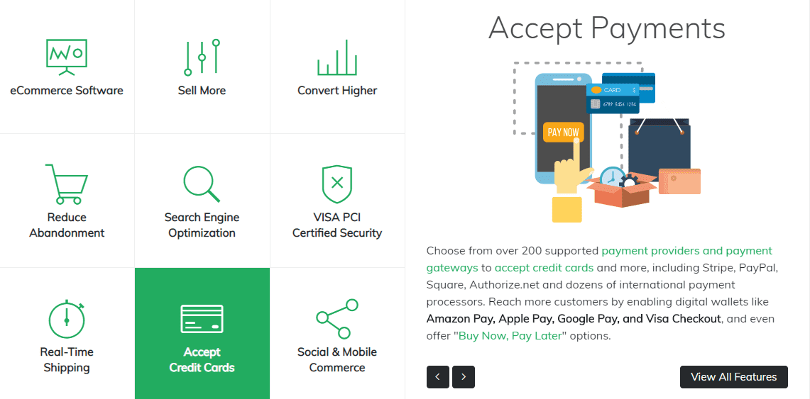 3dcart payment gateways