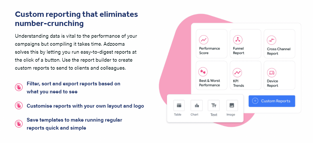 Adzooma Custom Reporting