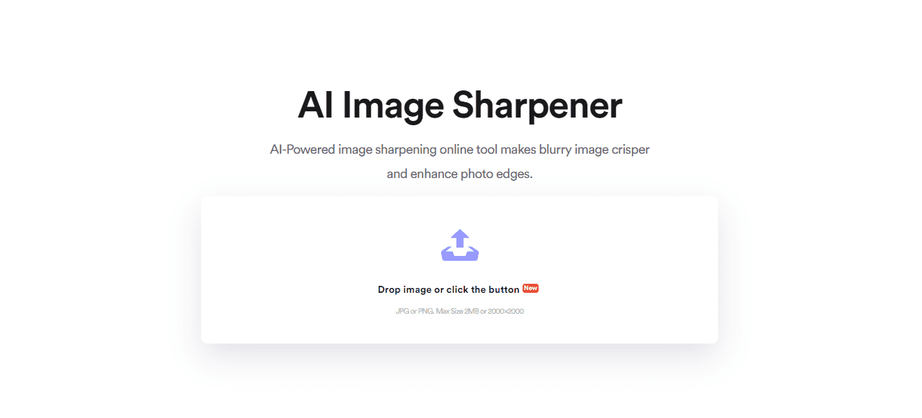 AI Image Sharpener