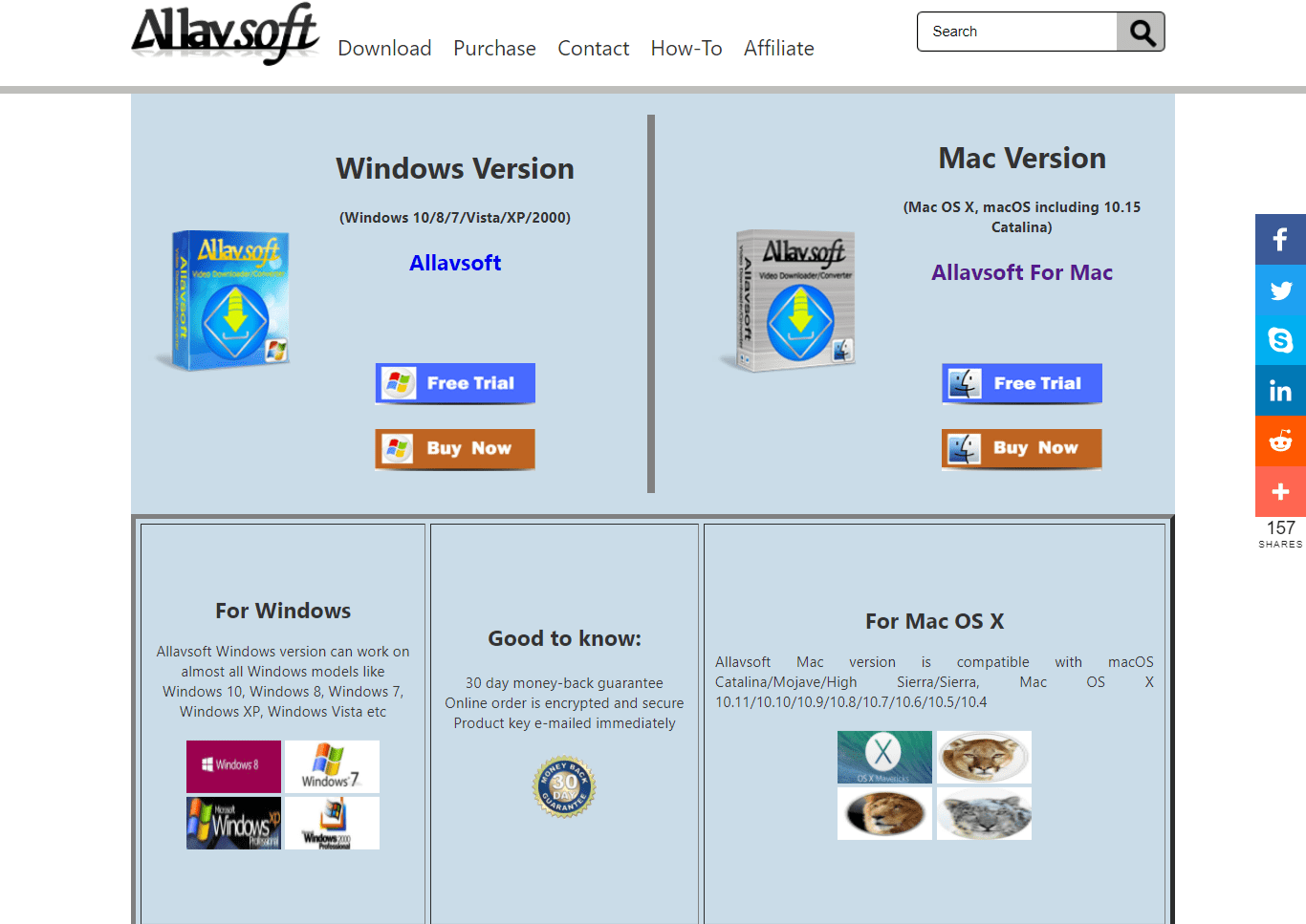 Allavsoft Windows and Mac