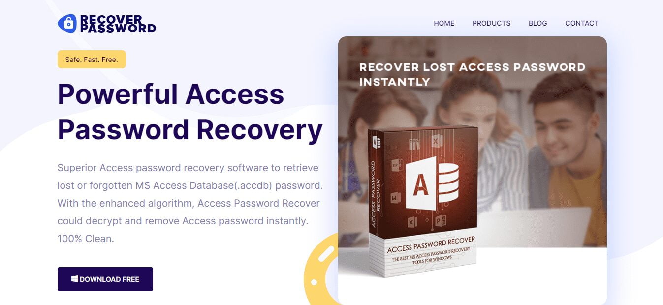 access password recovery