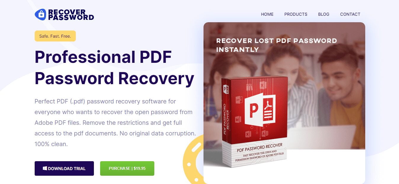 pdf password recovery