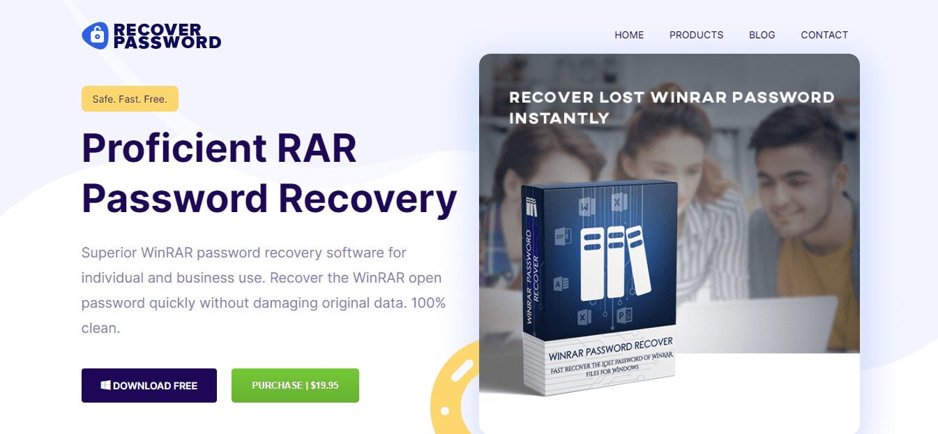 RAR password recovery
