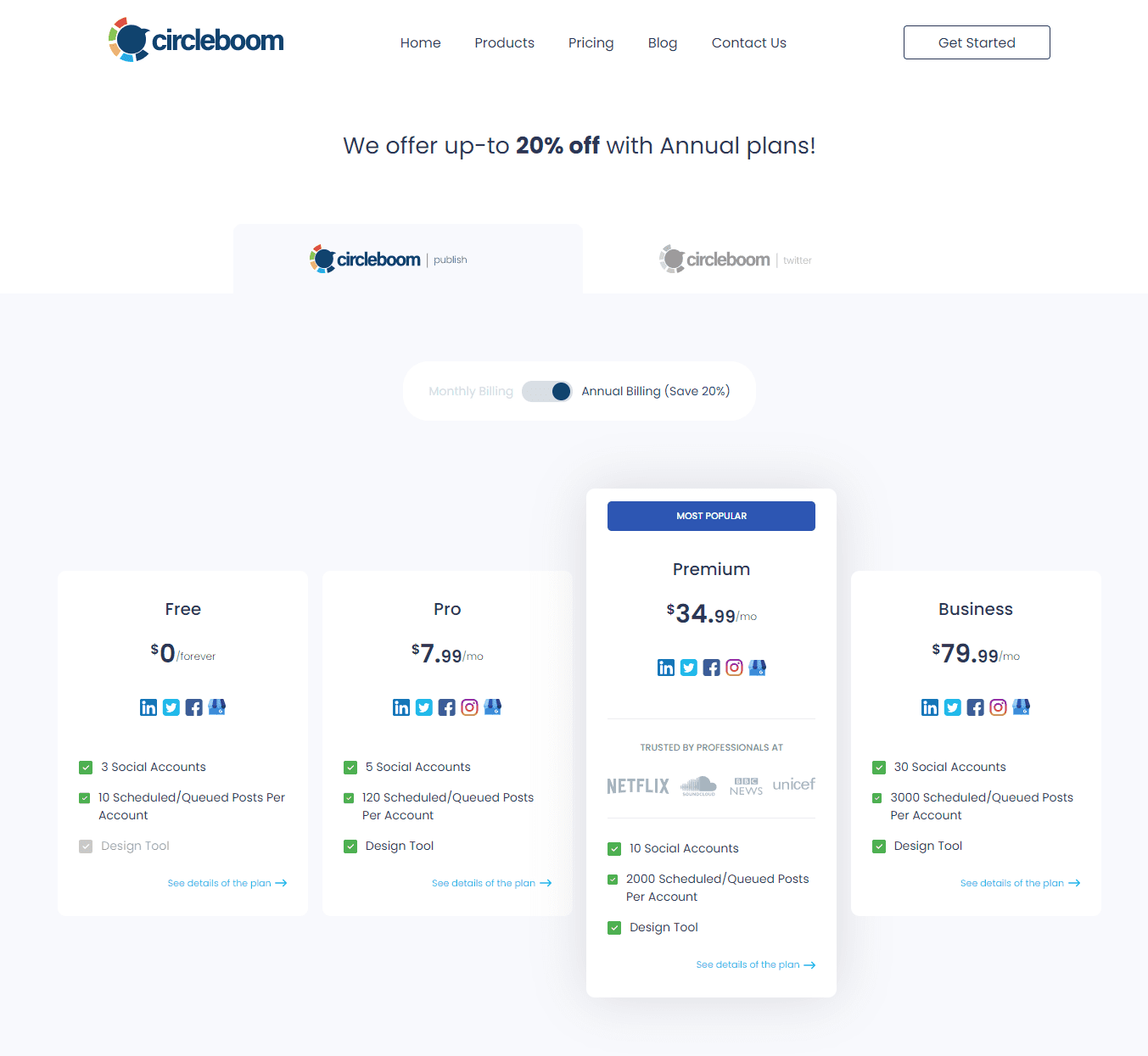 Circleboom Pricing