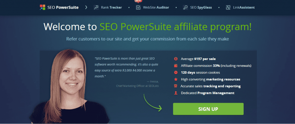  SEO PowerSuite Affiliate program 