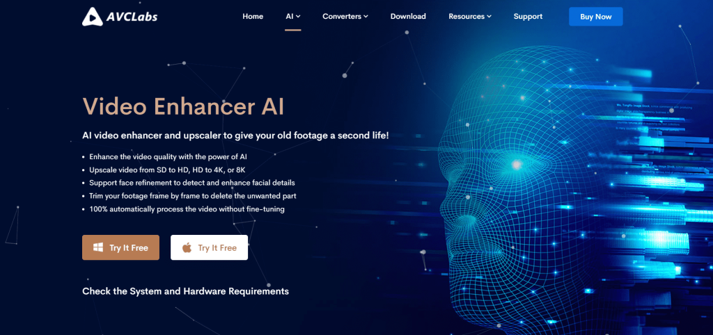 ai video enhancer by avclab's