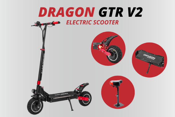 Dragon GTR V2 electric scooter (unrestricted) Reason for sale: never use it