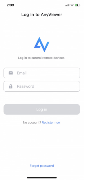 anyviewer ios login